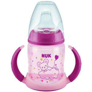 Бутылочка NUK First Choice Plus 150 мл Розовая (4008600400417)