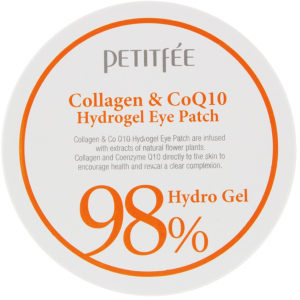 Гидрогелевые патчи для глаз Petitfee Collagen & Co Q10 Hydrogel Eye Patch Коллаген-Коэнзим 60 шт (8809239800458) лучшая модель в Виннице