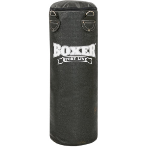 Мішок боксерський Boxer кирза 80 см Чорний (1002-04) краща модель в Вінниці