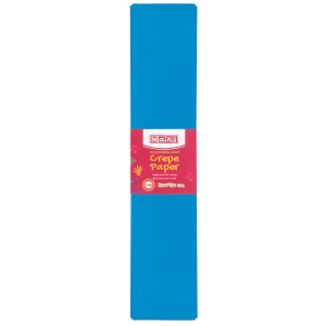 Набор гофрированной бумаги Maxi 20% 50 х 200 см 10 шт Флуоресцентной Голубой (MX61617-06) лучшая модель в Виннице