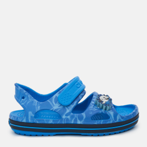 Сандалії Crocs Kids Crocband II Led Sandal 204106-4BJ-С12 29 Cerulean Blue/Navy (0887350896114) краща модель в Вінниці