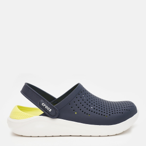 Кроксы Crocs Literide clog 204592-0GU-W7 37-38 23.8 см Navy-Lime (H2000029652516) в Виннице