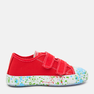 Кеды детские VUVU KIDS Red colorful 3209 10.5 27 Красные (8380001320927) ТОП в Виннице