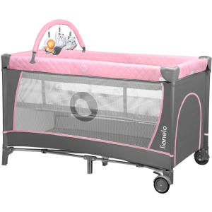 Манеж-кровать Lionelo Flower flamingo (LO.FL01) лучшая модель в Виннице