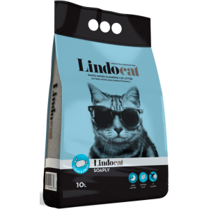 Наповнювач для котячого туалету Lindocat Soaply Бентонітовий комкуючий 8.5 кг (10 л) (8006455001083) ТОП в Вінниці