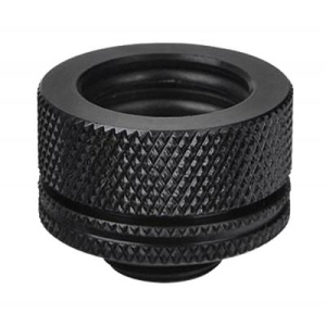 Фитинг для СВО ThermalTake Pacific G1/4 PETG Tube Compression 16mm OD - Black (CL-W092-CA00BL-A) ТОП в Виннице