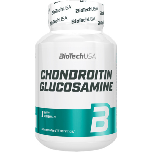 Хондропротектор Biotech Chondroitin &amp; Glucosamine 60 капсул (5999076216604) в Вінниці