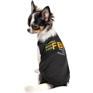 Борцовка для собак Pet Fashion "FBI" L Черная (4823082420261) рейтинг