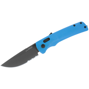 Нож SOG Flash AT Civic Cyan MK3/Partially Serrated 11-18-04-57 лучшая модель в Виннице