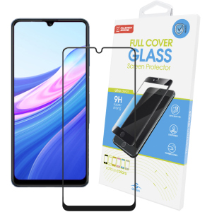 Защитное стекло Global Full Glue для Samsung Galaxy M32 Black в Виннице