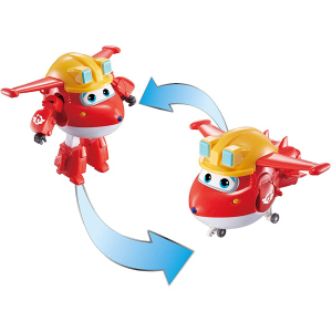 Ігрова фігурка-трансформер Super Wings Transforming Build-It Jett Джетт будівельник (EU730211)