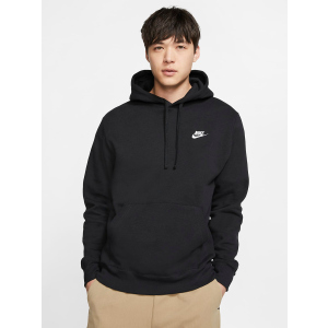 хорошая модель Худи Nike M Nsw Club Hoodie Po Bb BV2654-010 L Черное (193147704587)