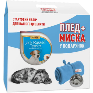 Сухий повнораційний корм Royal Canin Jack Russel Terrier Puppy для цуценят породи Джек Рассел тер'єр до 10 місяців 1.5 кг + плед та миска в подарунок (11_11105) ТОП в Вінниці