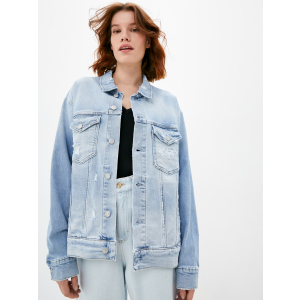 Куртка джинсовая Calvin Klein Jeans Dad Denim Jacket J20J216528-1AA S Голубая (8719854099680)