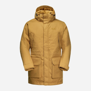 Парка Jack Wolfskin Fierce Wind Parka M 1114381-5205 XL Янтарная (4060477918105) лучшая модель в Виннице