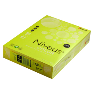 хороша модель Папір офісний кольоровий Niveus A4 80 г/м2 Неон 500 листів Жовтий (A4.80.NVN.NEOGB.500)
