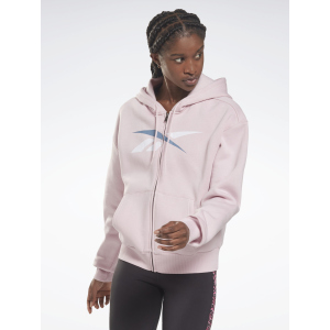 Спортивна кофта Reebok TE Vector FZ Hoodie H62059 S Frost Berry (4064056738108) в Вінниці