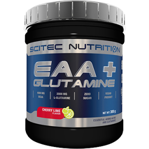 Аминокислоты Scitec Nutrition EAA+Glutamine 300 г Дыня-кола (5999100016187) в Виннице