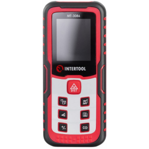 хорошая модель Лазерный дальномер Intertool 60 м (MT-3086)