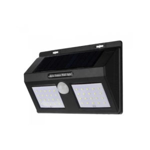 Настенный светильник с датчиком движения Solar Motion Sensor Light YH 818 PR2 Черный (Solar818)