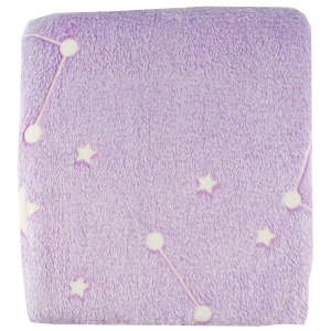 Плед LIFETIME Blanket glow in dark Фіолетовий 140х180 см (871125217994-2 violet)