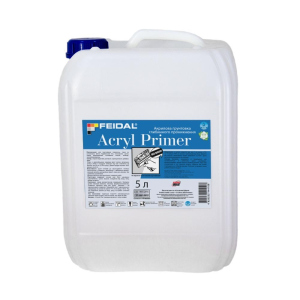 Акрилова ґрунтовка 5л FEIDAL Acryl-Primer рейтинг