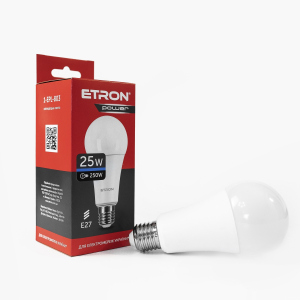 LED лампа ETRON Power Light 1-EPL-803 A67 25W 6500K E27 в Вінниці