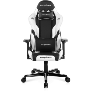 Крісло для геймерів DXRacer G Series D8100 Чорно-біле (GC-G001-NW-C2-NVF) в Вінниці