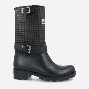 Резиновые сапоги Harley Davidson Rain Print High 101186-27 38 24.5 см Черные (2000012896422) лучшая модель в Виннице