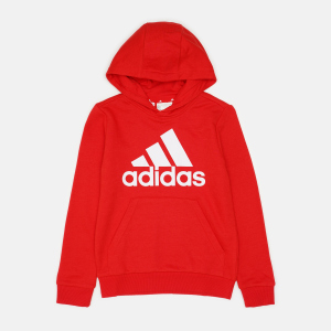 Худі дитяче Adidas B Bl Hd GN4037 134 см Vivred/White (4064036088520) краща модель в Вінниці