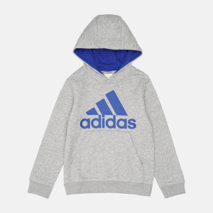 Худі дитяче Adidas B Bl Hd H35858 128 см Mgreyh/Boblue (4064057743033) краща модель в Вінниці