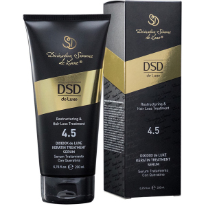 Відновлююча сироватка з кератином DSD de Luxe 4.5 Keratin Treatment Serum для відновлення волосся після пошкоджень та стимуляції їх зростання 200 мл (8437011863546) краща модель в Вінниці