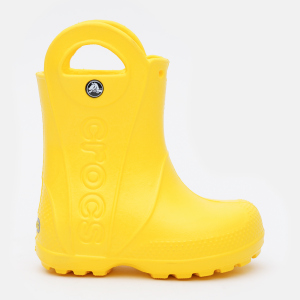 Резиновые сапоги Crocs Handle Rain Boot Kids 12803-730-C11 28 Yellow (0883503861268)