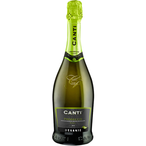 Вино ігристе Canti Prosecco Extra Dry Biologico біле екстра-сухе 0.75 л 11% (8005415057979) в Вінниці