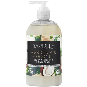 Мило рідке Yardley Gardenia & Coconut Milk Botanical Hand Wash для рук 500 мл (5056179303492) в Вінниці