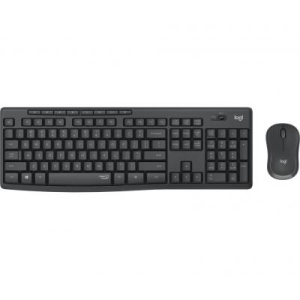 Комплект (клавіатура, миша) бездротовий Logitech MK295 Combo Black USB (920-009807) ТОП в Вінниці