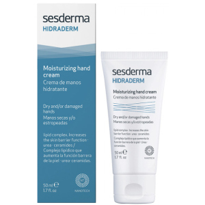 купити Крем для сухої та пошкодженої шкіри рук Sesderma Hidraderm Hand Cream зволожуючий 50 мл (8429979431172)