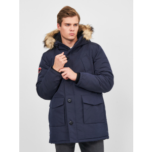 Парка Superdry M5011192A-L6T L Nordic Chrome Navy (5057847231345) ТОП в Виннице