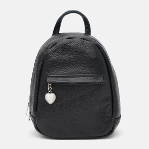 Жіноча сумка-рюкзак шкіряна Borsacomoda 835023 Чорна краща модель в Вінниці