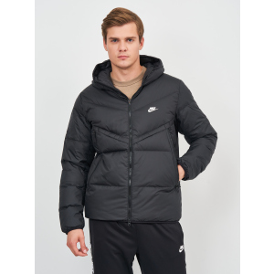 Пуховик Nike M Nsw Sf Windrunner Hd Jkt DD6795-010 L (195239062216) лучшая модель в Виннице