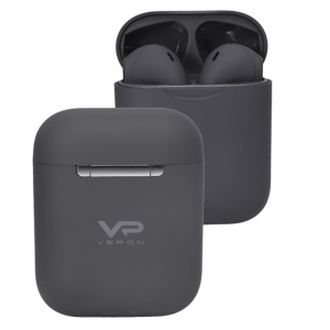 Бездротові навушники сенсорні Bluetooth stereo гарнітура VERON VR-01 Grey ТОП в Вінниці