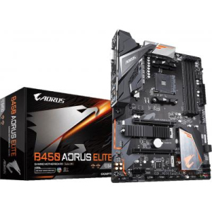 Материнська плата GIGABYTE B450 AORUS ELITE краща модель в Вінниці