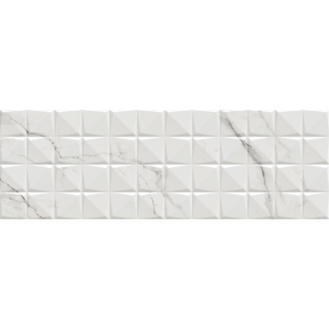 Плитка Kale Sempre White Geometric Decor RP 7133 25х75 см 25*75 см