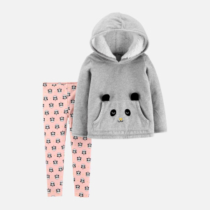 Костюм (худи + лосины) Carters 18375410 74 см 020 GY Gray (192136177197) ТОП в Виннице