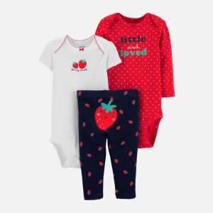 Комплект (боді 2 шт + легінси) Carters 1H364810 62 см 960 MC Multicol (192136681540) краща модель в Вінниці