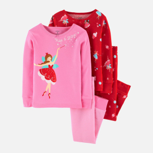 Пижама (футболка с длинными рукавами + штаны) Carters 29634714 92 см 2 шт 969 PRT Print (192136621584) лучшая модель в Виннице