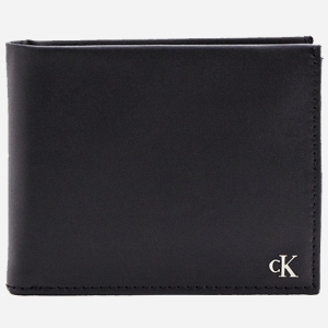 Гаманець чоловічий шкіряний Calvin Klein Jeans K50K507220-BDS Чорний (8719854853879) ТОП в Вінниці