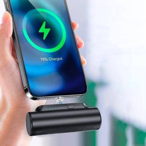 УМБ міні портативний Magnet Power Bank 3000mAh 18W Fast Charge black краща модель в Вінниці