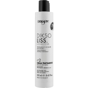 Крем для волосся Dikson Diksoliss Lissactives Straightening Treatment Cream 2 з гіалуроновою кислотою 250 мл (8000836501100) в Вінниці