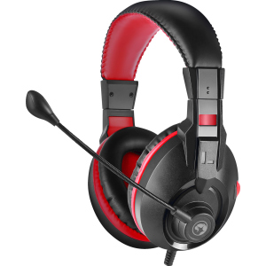 Навушники Marvo H8321S Black-Red (H8321S.MRV) ТОП в Вінниці